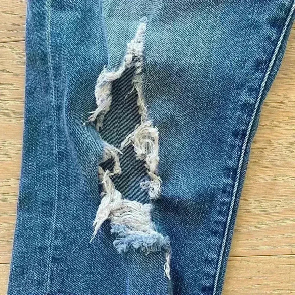 Frame le skinny de Jeanne Granville distressed - Picture 2 of 7